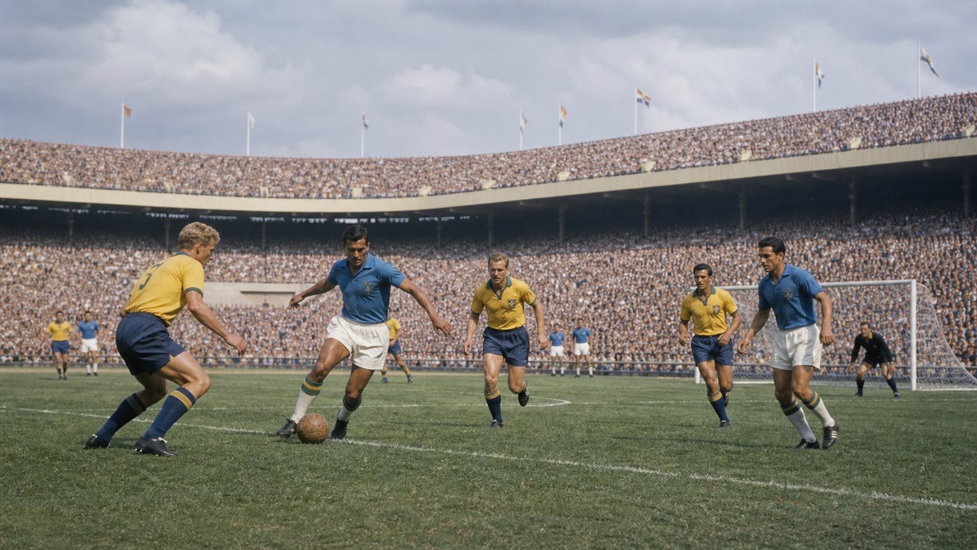 Fotbolls-VM 1958 i Sverige – historien om finalen mot Brasilien