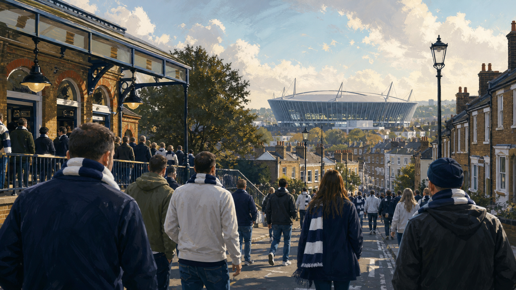 Tottenham på plats: matchbiljetter, arenabesök och resväg