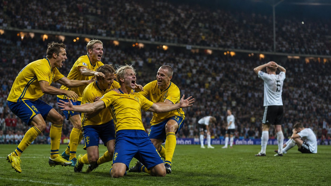 Miraklet i Berlin – så hämtade Sverige upp 0–4 mot Tyskland