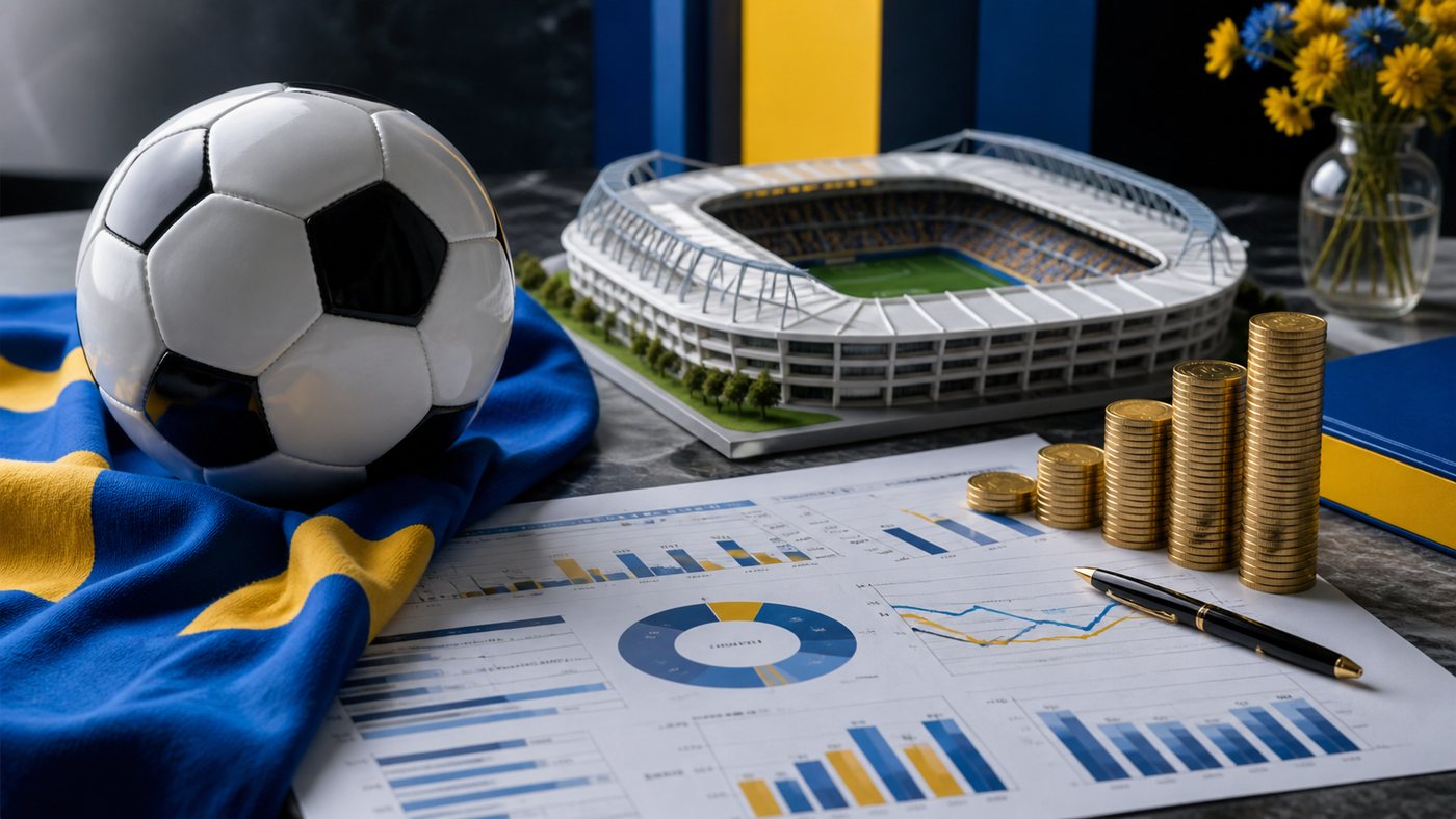 Redaktionell illustration till Fyra miljarder inom räckhåll – så har Allsvenskan vuxit på tio år
